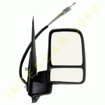 DOOR MIRROR RIGHT WITH CABLE FORD TRANSIT CONNECT 09/06-10