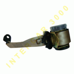 SAFETY BELT WITH FOR FRONT LEFT SEAT (ORIGINAL) VW POLO 02-05 