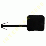 COVER FOR TOW HOOK IN FRONT BUMPER PEUGEOT 407 04- 
